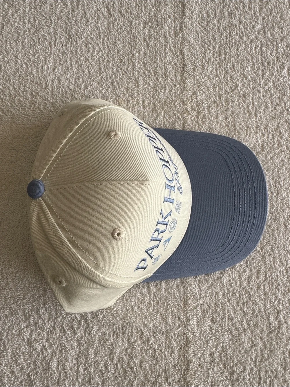 Disney “Park Hopper Professional” Embroidered Two-Tone Baseball Cap Hat